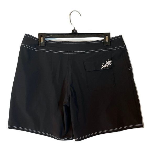 Seafolly Womens Black Board Shorts Size Small Beach Vacation Swim - Picture 11 of 11